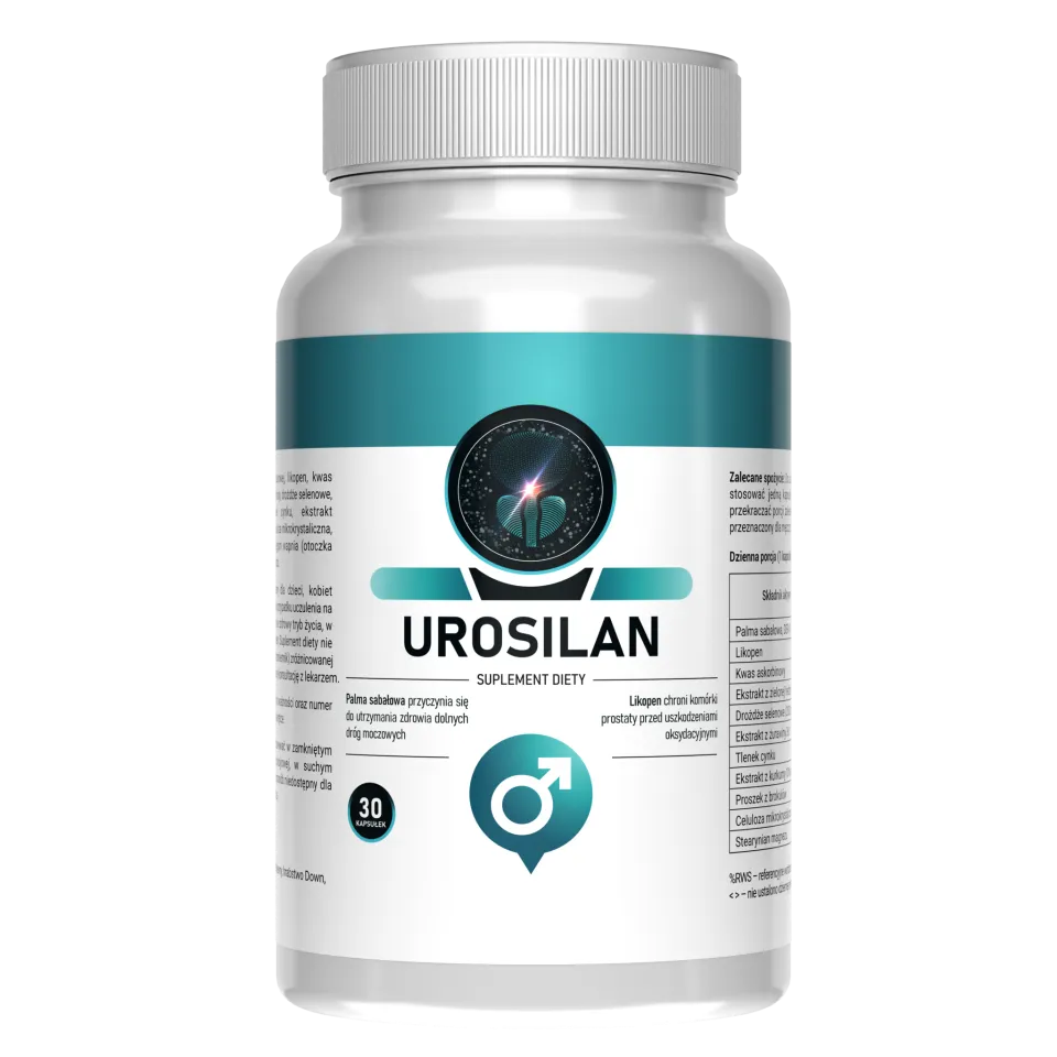Urosilan – suplement diety, 30 kapsułek